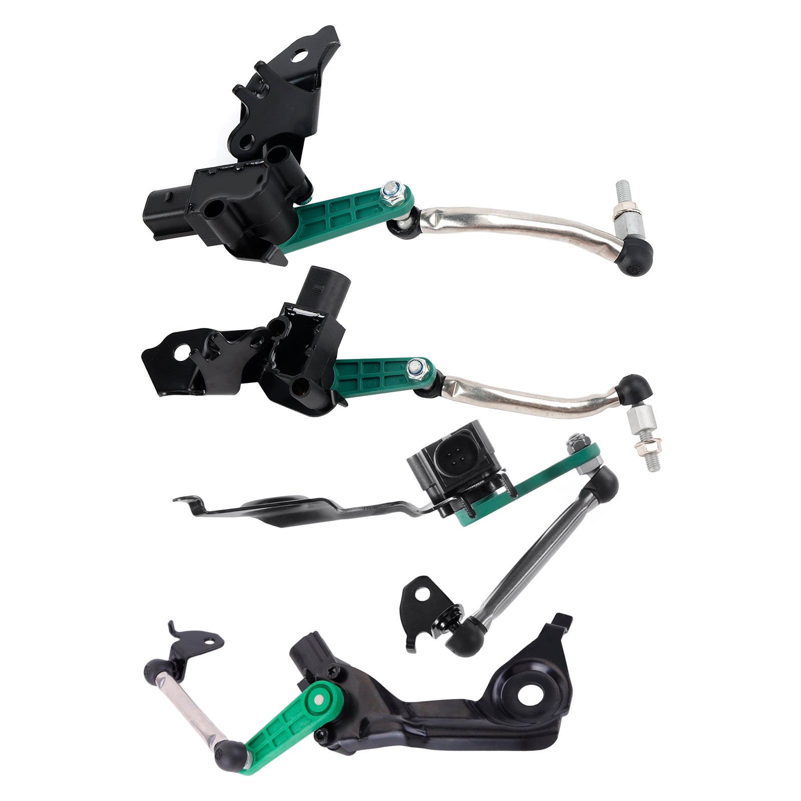 4x Suspension Ride Height Sensor Front & Rear Left Right For Audi A4 A5 2007-2015