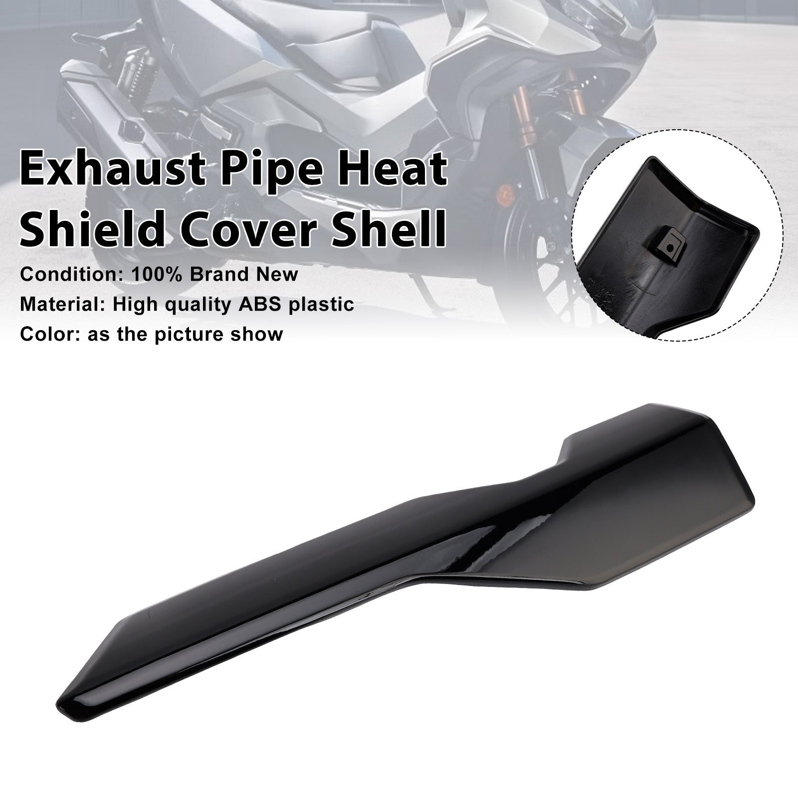 2022-2025Honda ADV 350 Exhaust Pipe Heat Shield Cover Shell