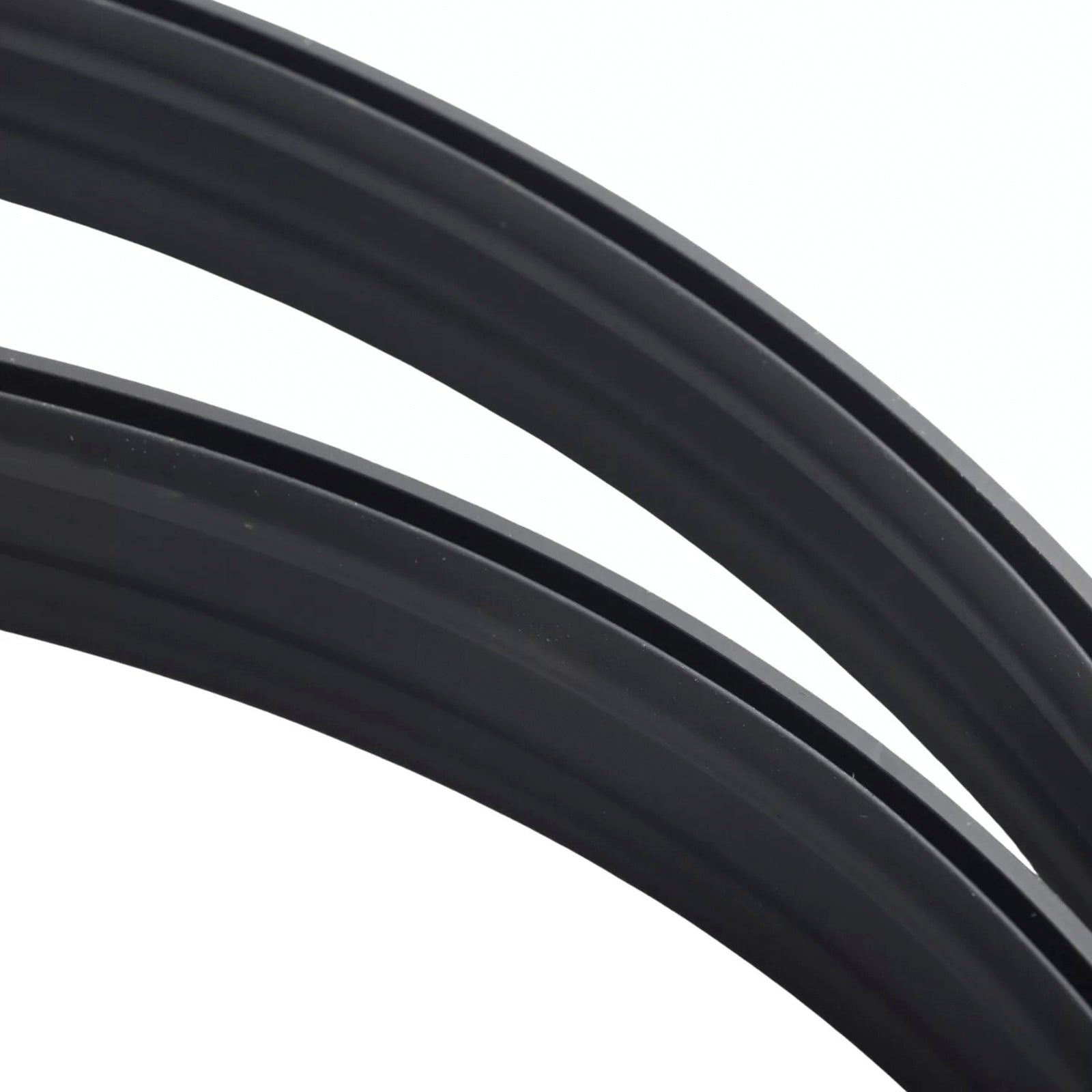 2008-2021 Toyota SEQUOIA 2PCS Roof Drip Molding Trim Left & Right Side Rubber