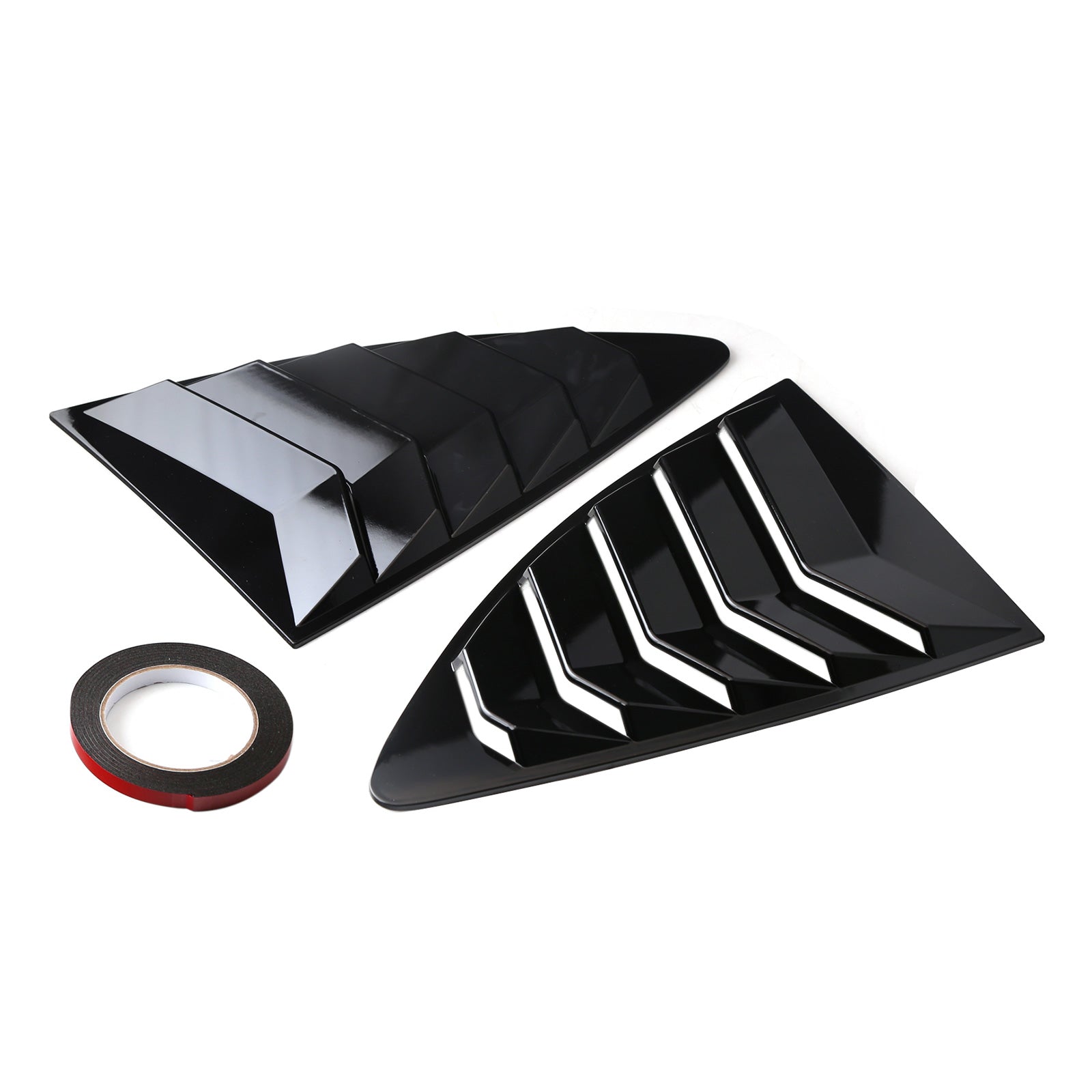 2013-2018 Scion FRS BRZ Toyota 86 GT86 Gloss Black Side Window Louver