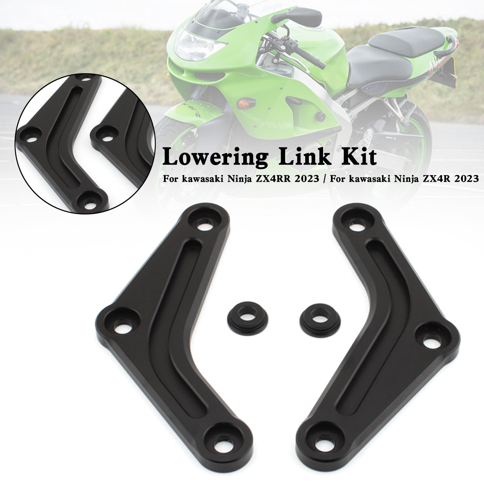 Adjustable Lowering Link Kit For kawasaki Ninja ZX-4R / ZX4RR 2023 ZX4R