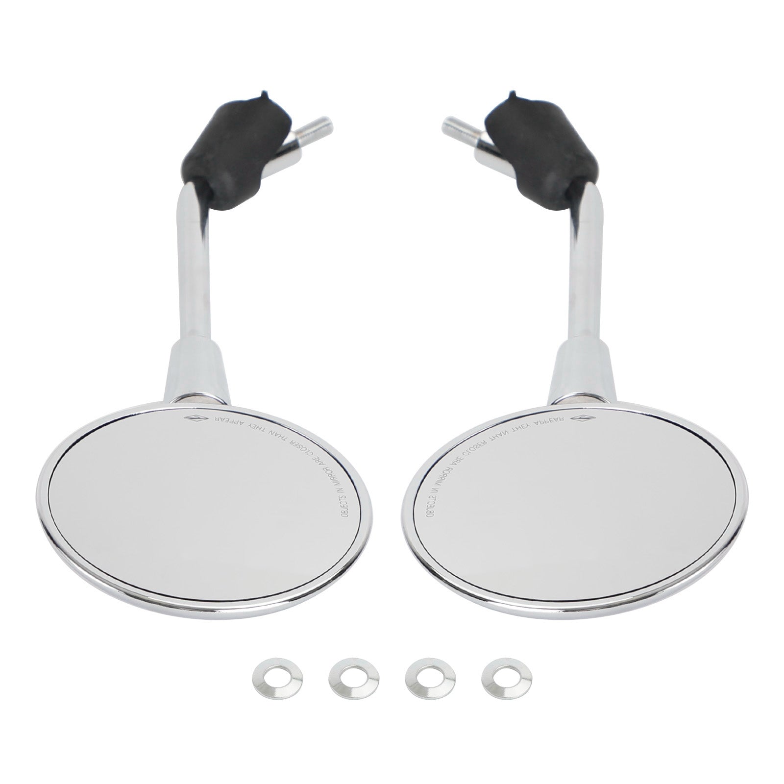 2018-2019 (APAC) Vespa Primavera 50 4T-3V NOABS E4 Left / Right Rearview Mirror Chrome CM261901