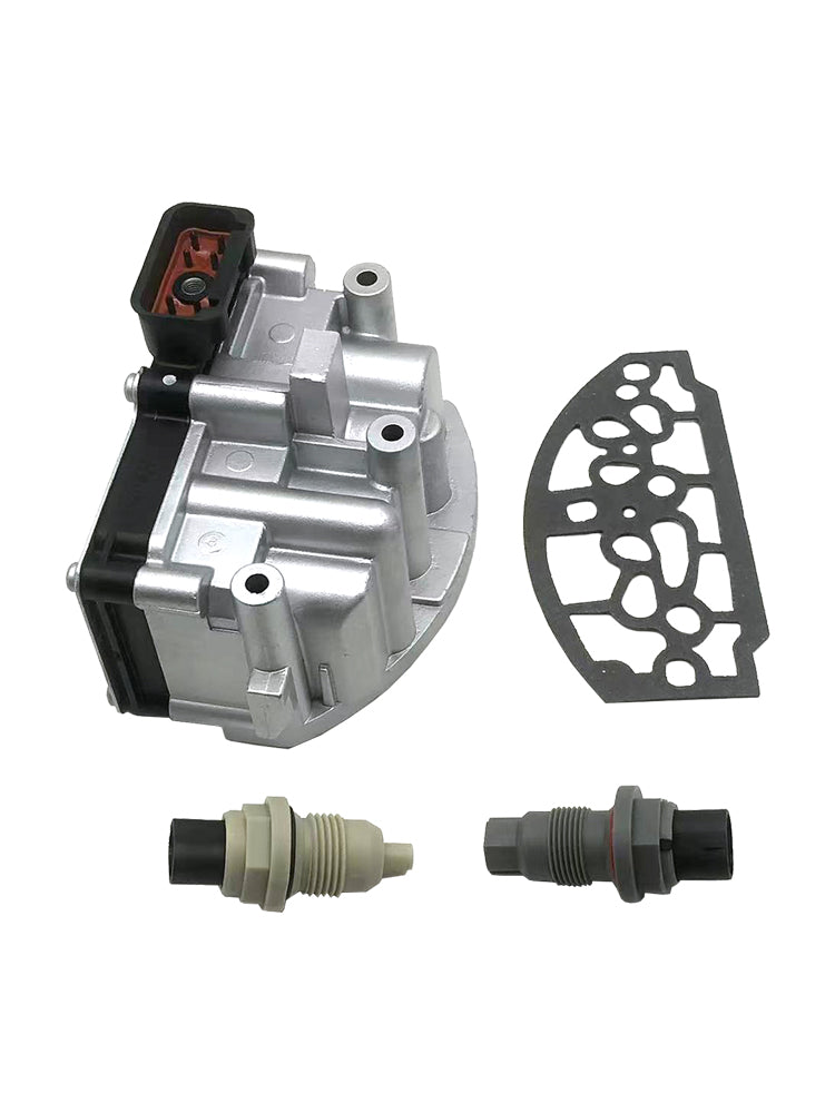 2004-2008 Pacifica V6 3.5L 3.8L 4 Spd FWD AWD A604 41TE Shift Solenoid Block & Input Output Speed Sensors transmission