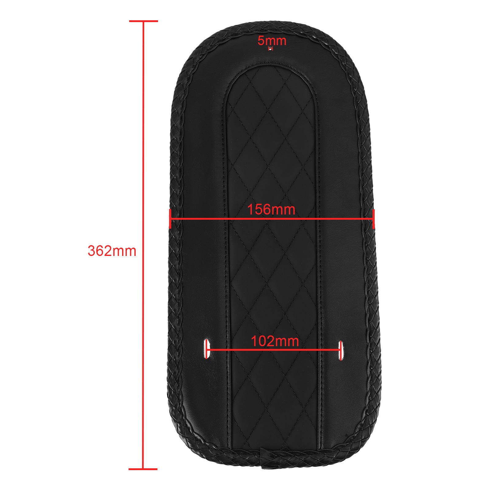 Rear Fender Bib PU Leather Solo Seat for Touring Road Glide FLHX 2008-2020