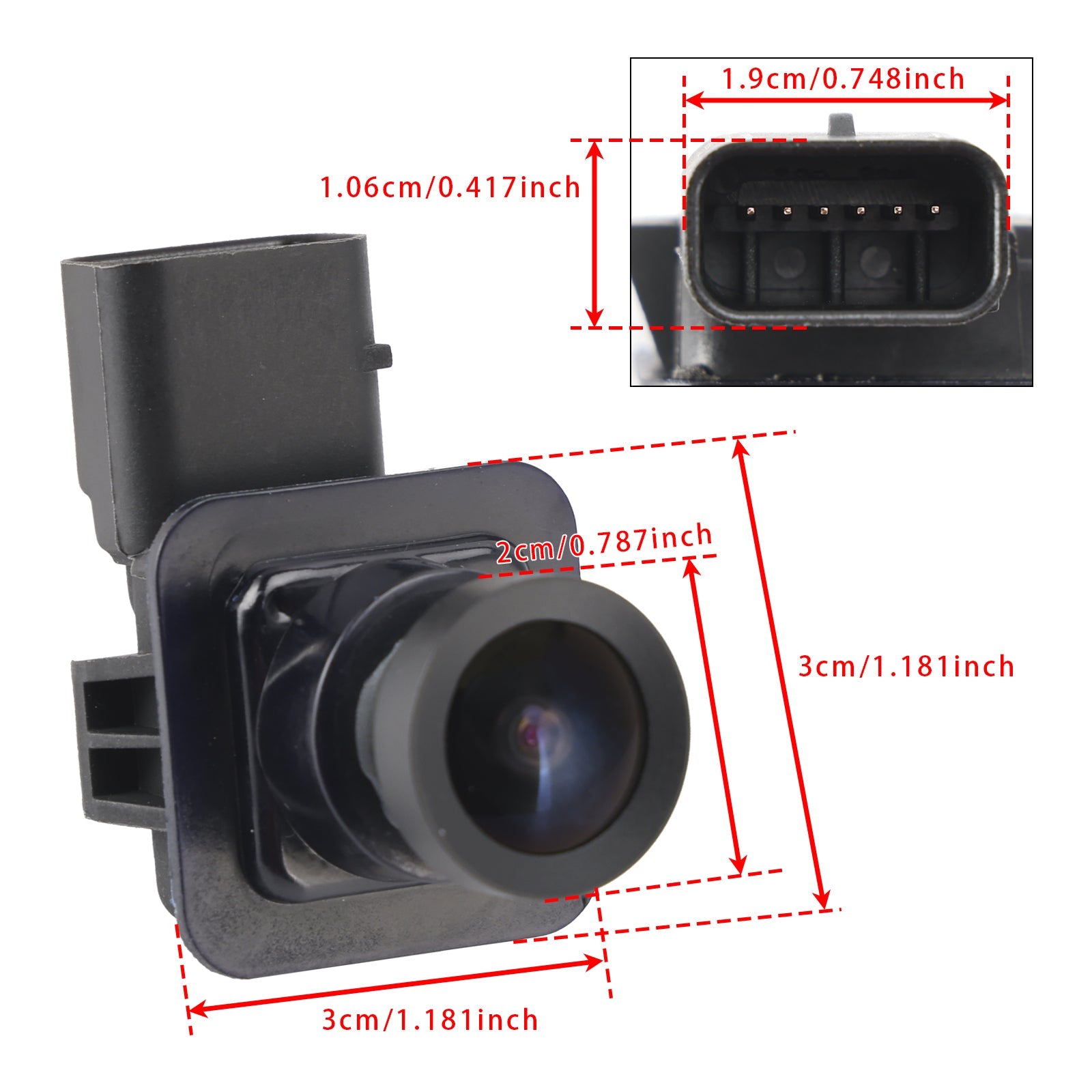 Rear Reverse Backup Camera Park Assist For Lincoln MKX 2011-2013 DT4T-19G490-AB