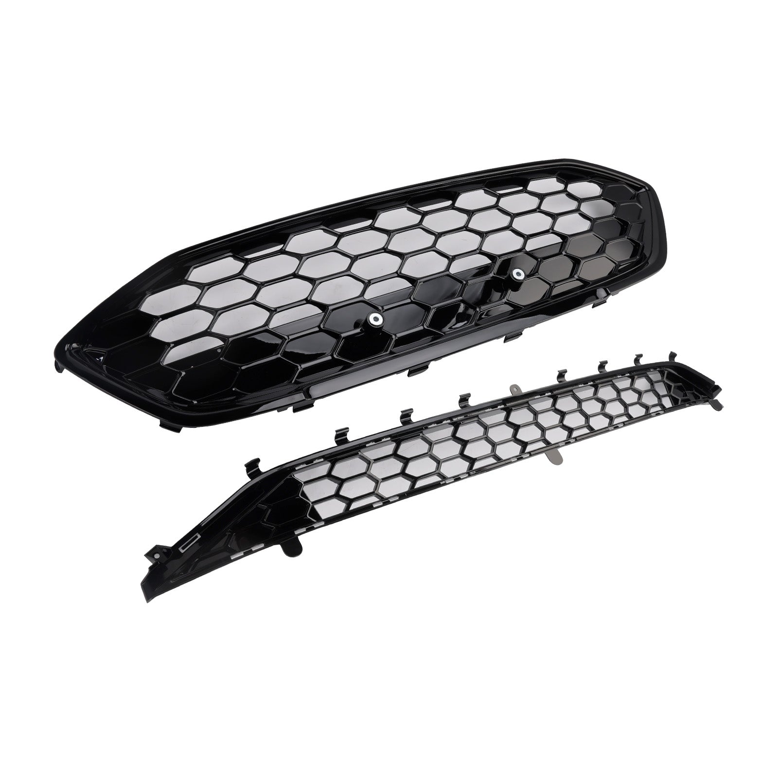 2018-2021 Ford Focus MK4 ST Style Black Front Bumper Grill Lower Grill