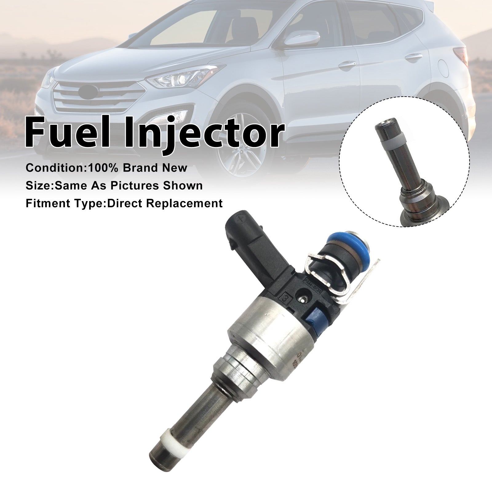 1Pcs Fuel Injector For Hyundai Santa Fe 13-16 Sonata 2011-2014 35310-2G720