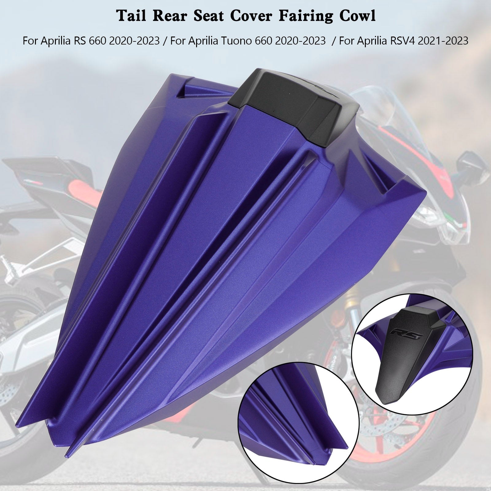 2020-2024 Aprilia Tuono660 RS660 Rear Seat Cover Fairing Cowl
