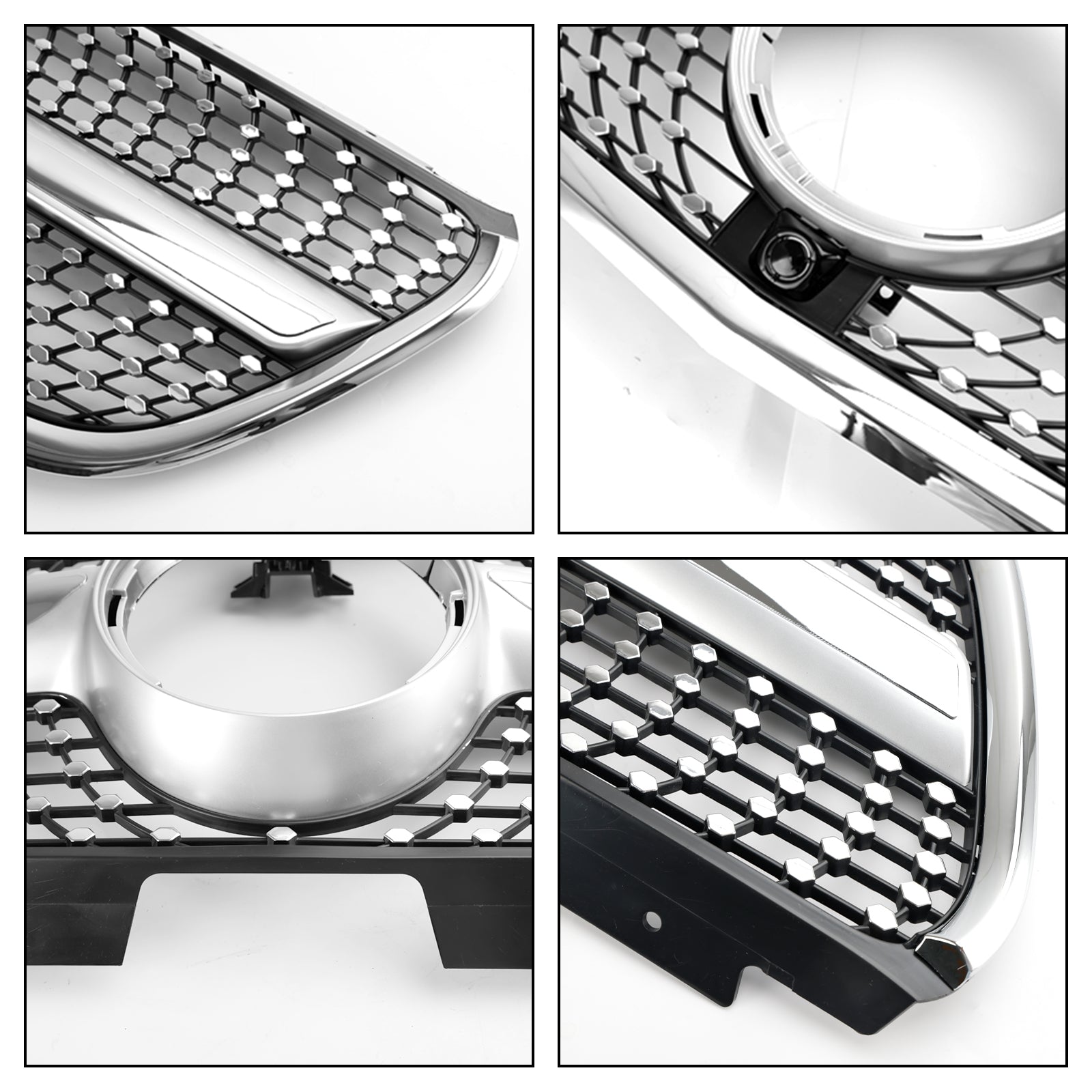 2015 2016 2017 2018 2019 Vito W447 Mercedes GT Stlye Diamond Front Bumper Grill Grille