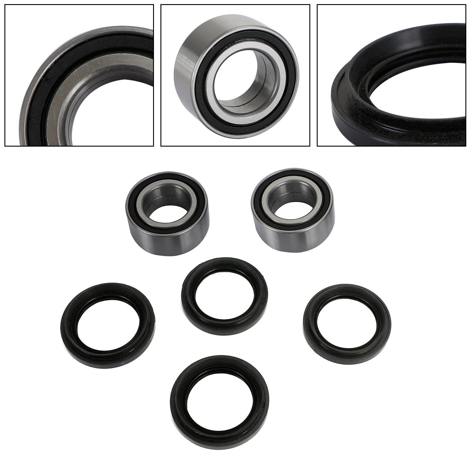 2005-2013 Honda Trx500 Fm Foreman 500 06 Bearings Kit Both Sides Front Wheel