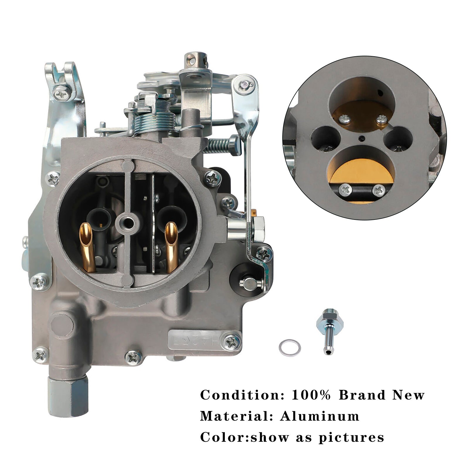 1986-1988 Suzuki Samurai Assembled Carb Carby Carburetor 21100-24034