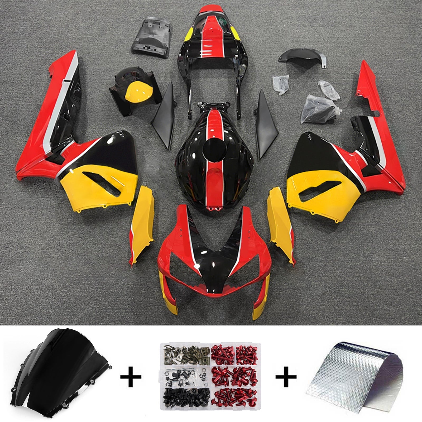 Injection Fairing Kit Bodywork Plastic ABS For Honda CBR600RR 2003-2004 F5