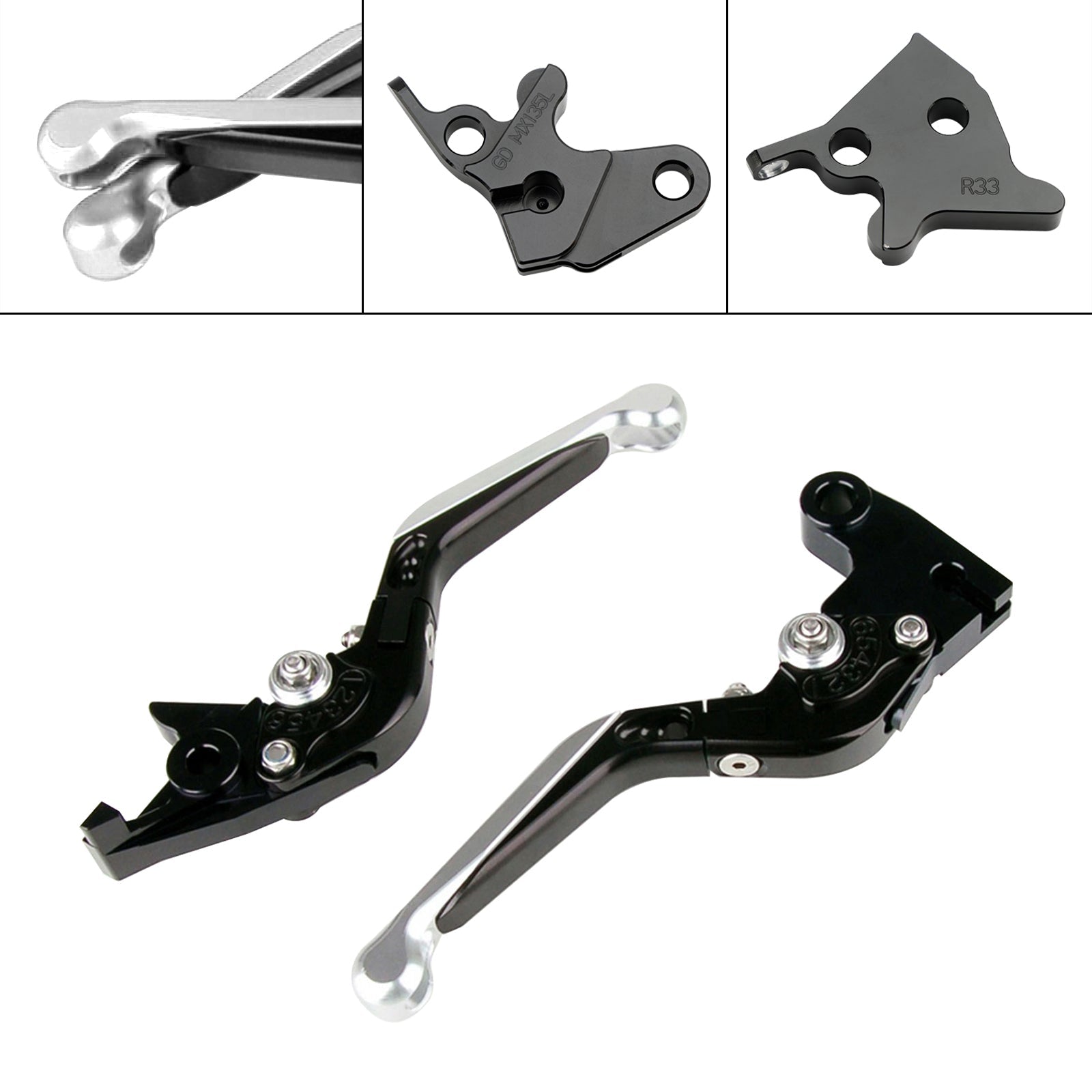 2005-2014 YAMAHA YBR125 Adjustable Clutch Brake Lever