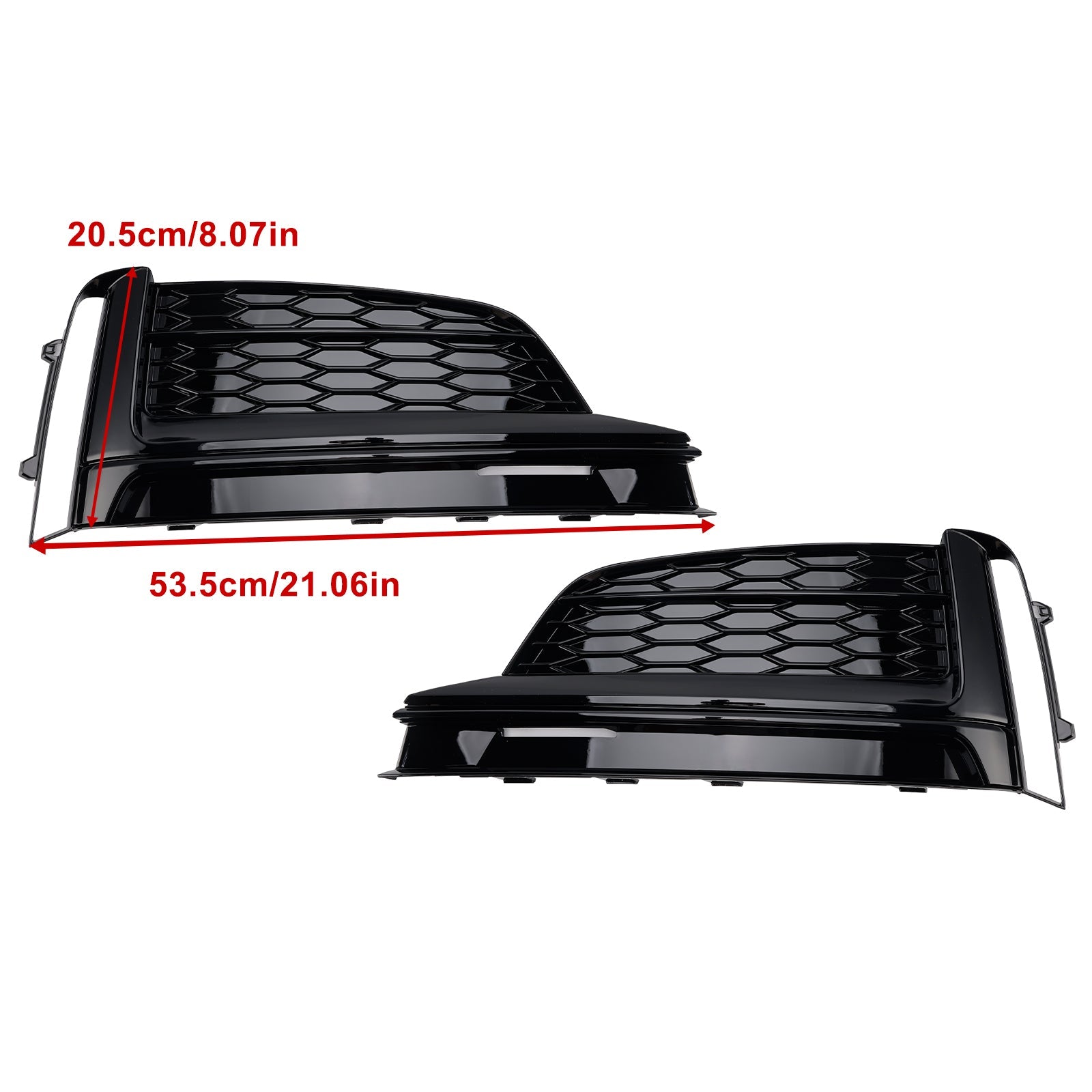 2018-2019 Audi A5 S-Line S5 Front Bumper Fog Light Grille Cover Grill