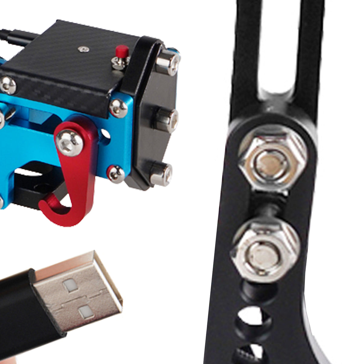 14Bit X1 XSS XSX XBOX USB3.0 SIM Handbrake Kits for Steering Wheel Stand G920