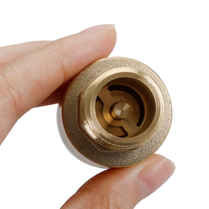 Brass Check Valve G1/2" G3/4" G1" M To F Thread Non-Return Backflow Prevention, G1/2"