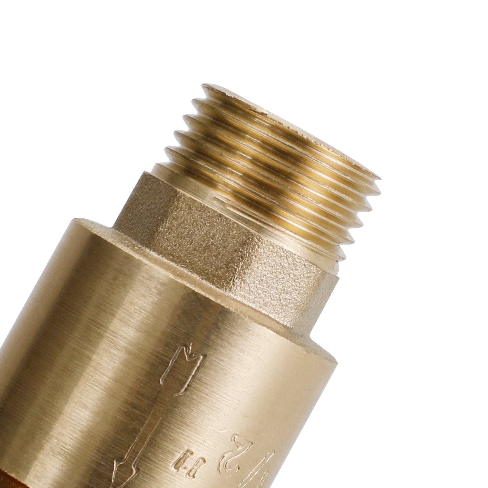 Brass Check Valve G1/2" G3/4" G1" M To F Thread Non-Return Backflow Prevention, G1/2"