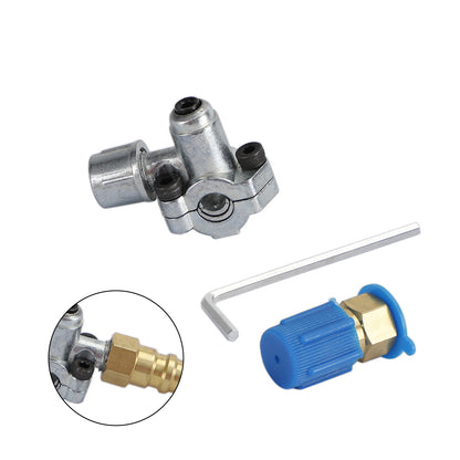 Refrigerant R12 R22 R134A A/C Retrofit Valve&BPV31 Bullet Piercing Tap Kits