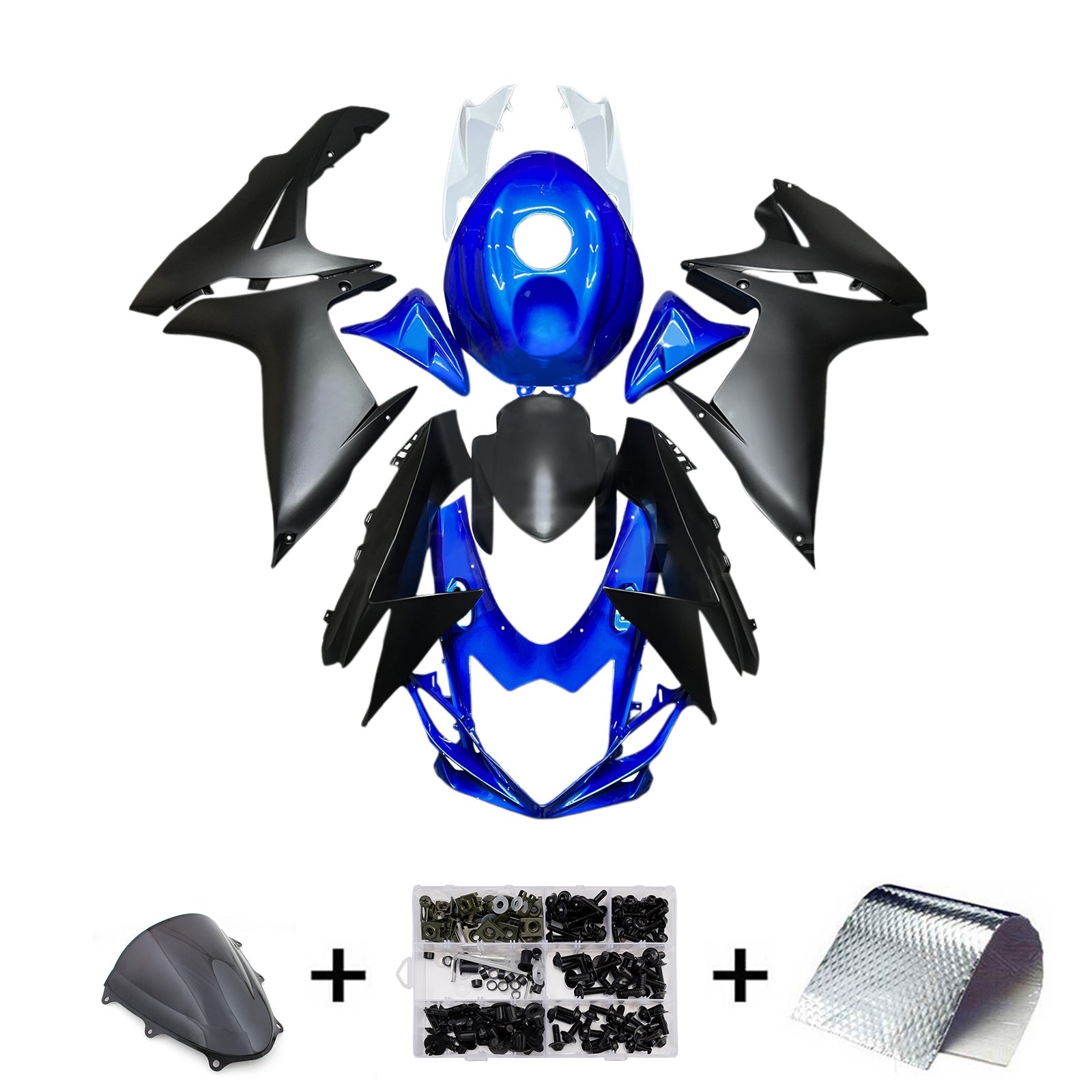 Injection Fairing Kit Bodywork Plastic ABS For Suzuki GSXR 600/750 2011-2025 K11