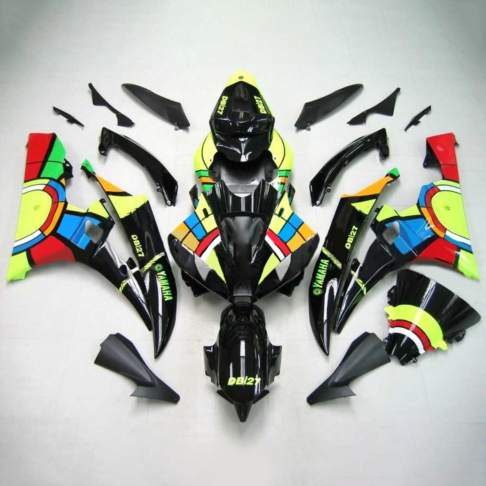 2006-2007 Yamaha YZF 600 R6 Fairing Kit Generic