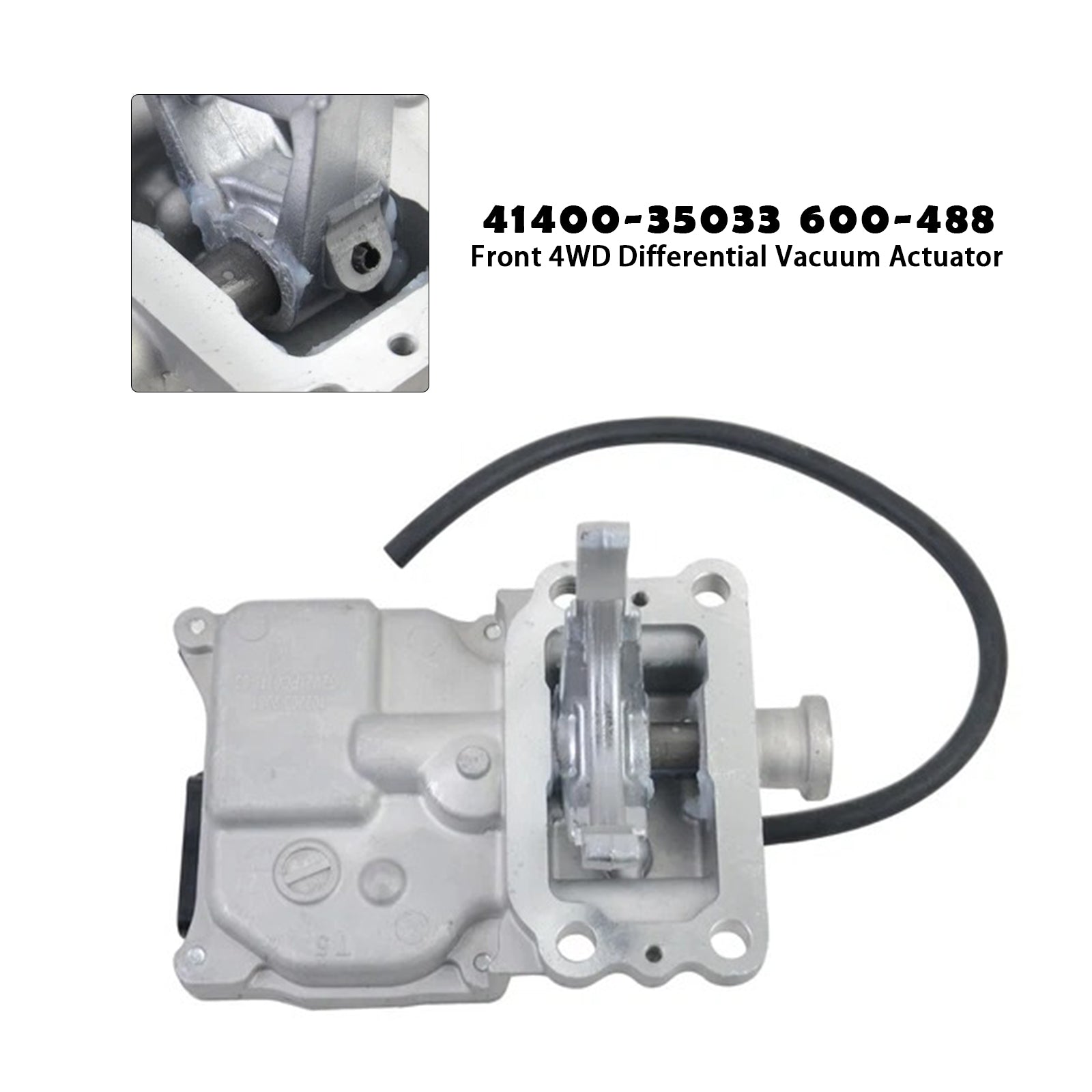 2005-2019 Toyota Tacoma 4.0L V6 & 2.7L L4 &3.5L V6 Differential Vacuum Actuator41400-35034
