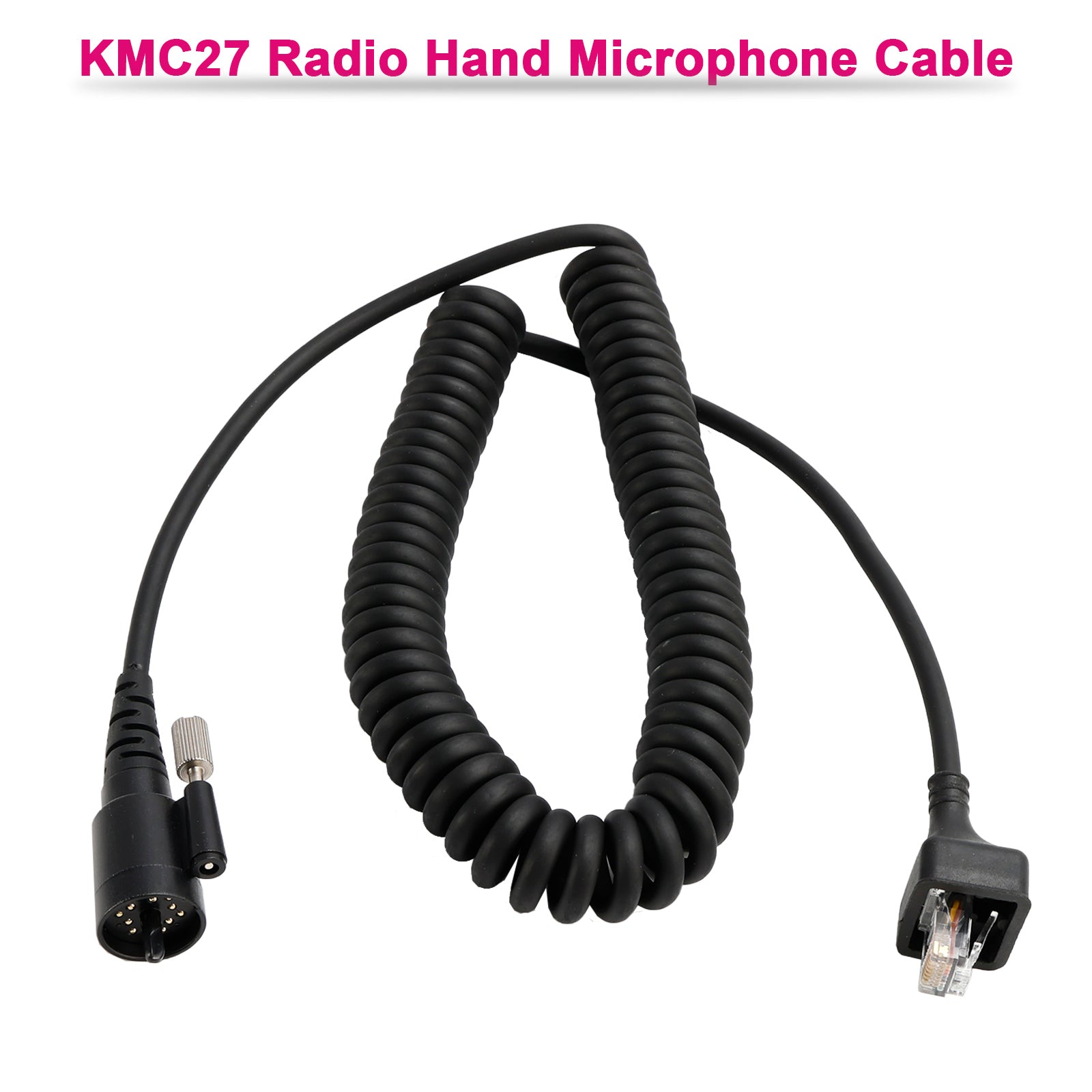 KMC27 Microphone Hand Microphone Cable For KENWOOD TK-690 TK-790 TK-890 TK-5710
