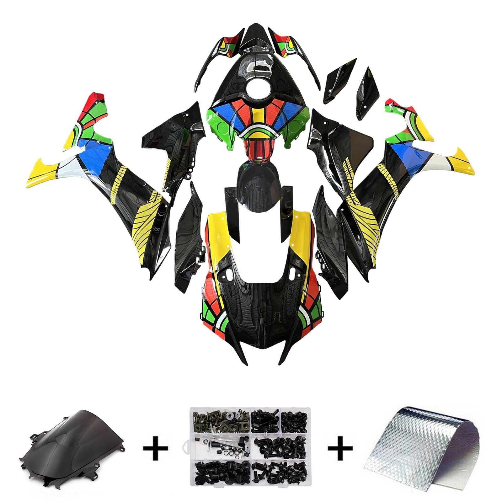 Injection Fairing Kit Bodywork Plastic ABS fit For Yamaha YZF-R1 2020-2026