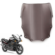 ABS Moto Windshield Windscreen For Kawasaki EX500 Ninja 500R 1987-2009 Smoke