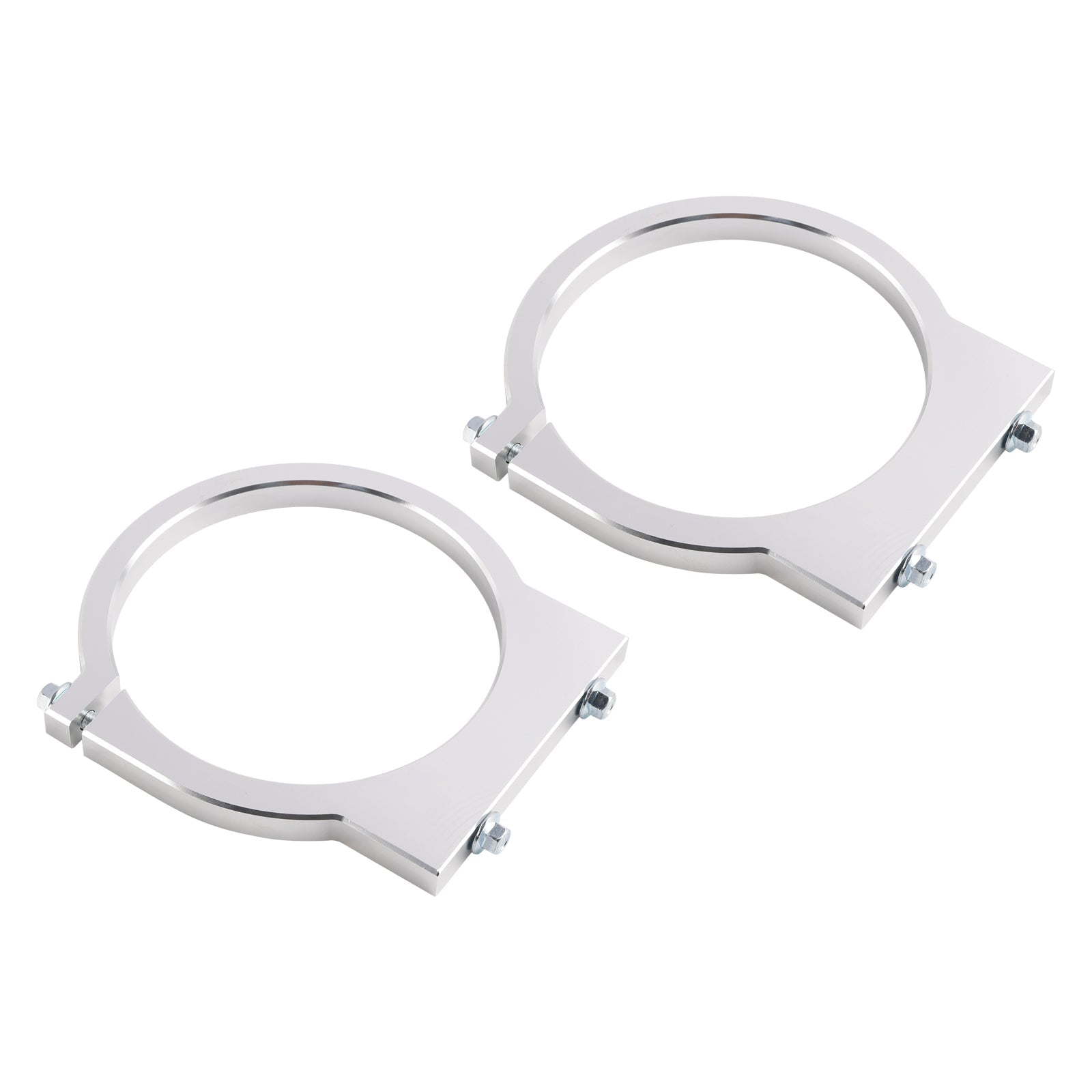 2 Pack 2lb Nitrous Bottle Bracket 2.5 4-3/8" Bottle Diameter Tank Mount