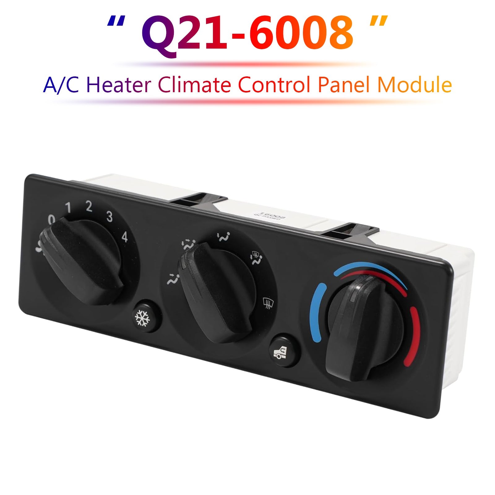 2009-2011 For Peterbilt 387 New HVAC A/C Heater Climate Control Panel Module Q21-6008