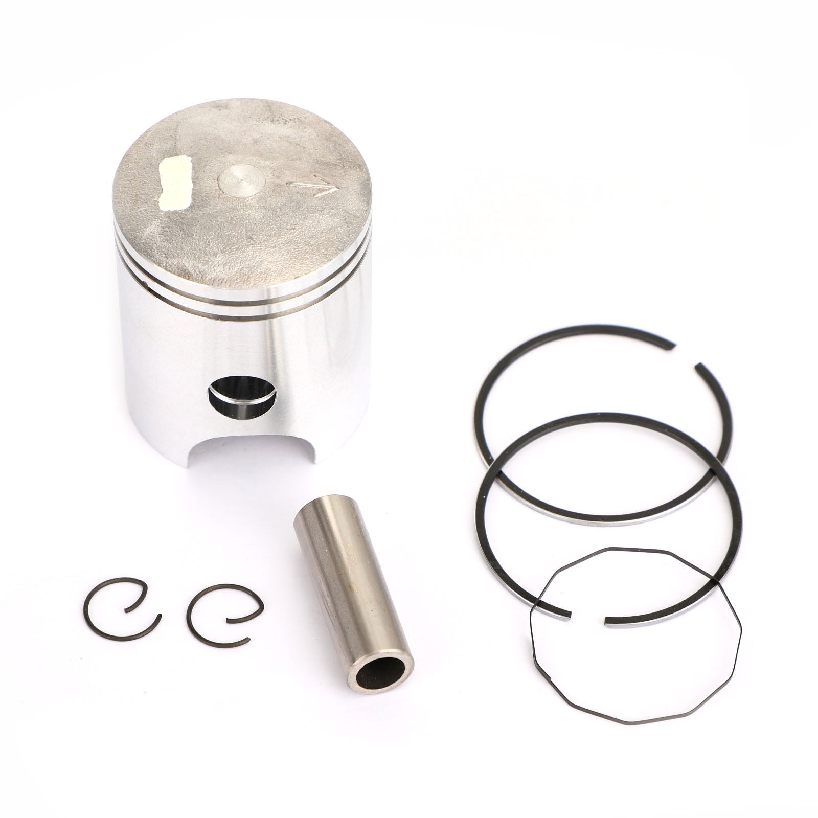 Piston Kit +0.25MM Bore 52.25mm Fit for Yamaha YB100/DX100/AG100/LT2/LT3 100cc