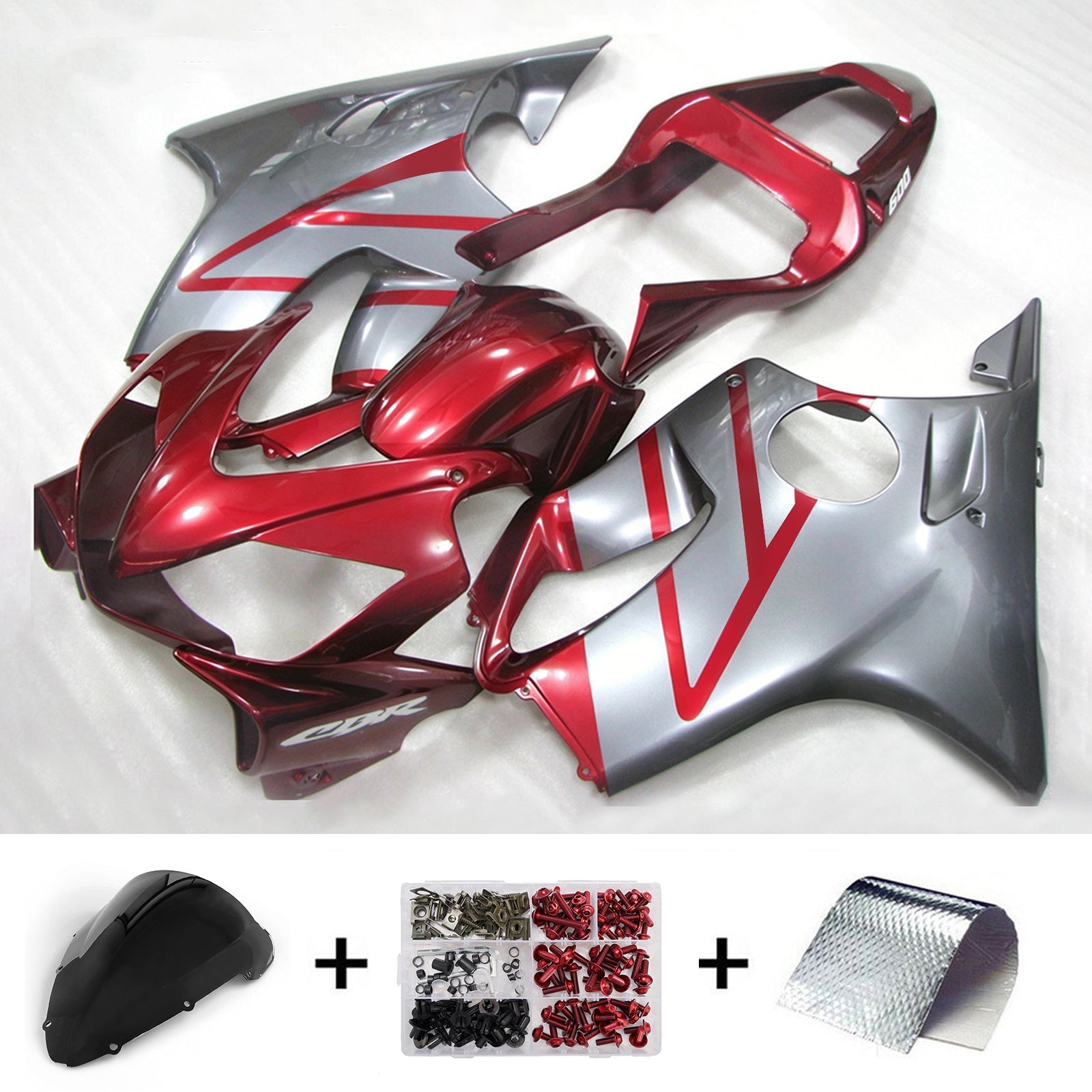 Injection Fairing Kit Bodywork Plastic ABS For Honda CBR600 F4i 2001-2003