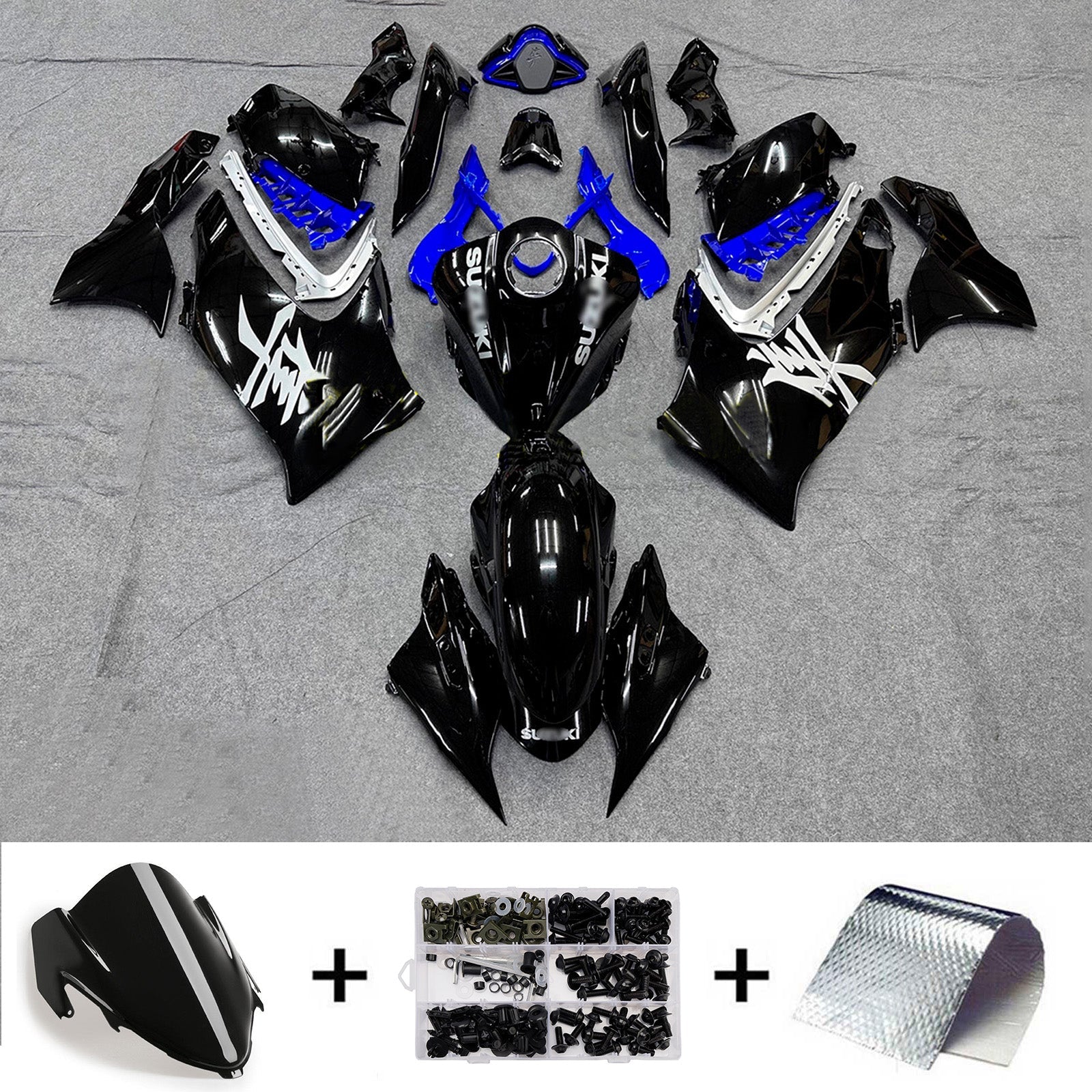Injection Fairing Kit Bodywork ABS For Suzuki Hayabusa GSX1300R 2021-2026