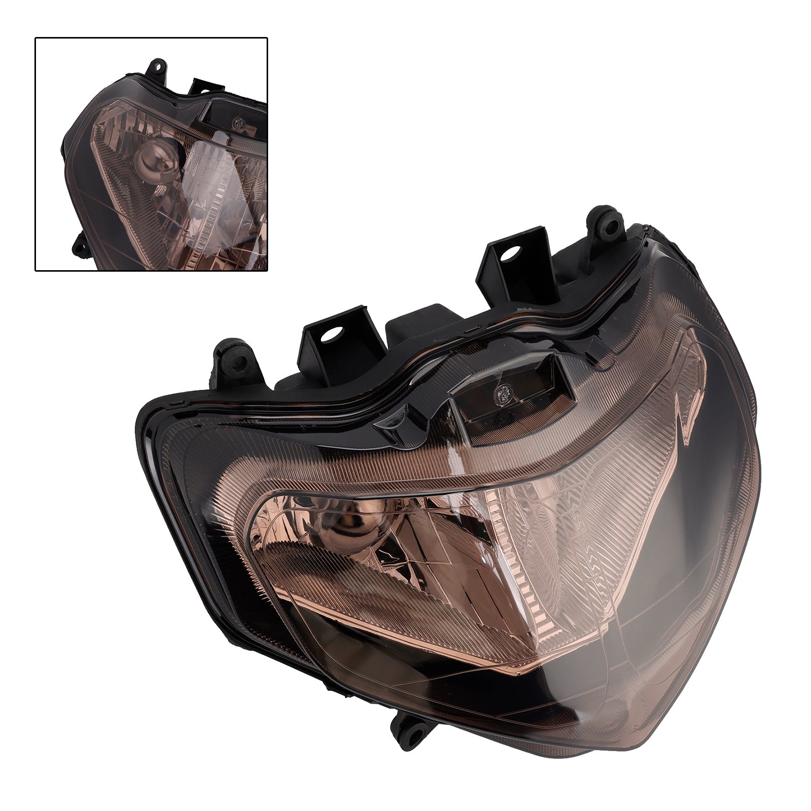 2001-2003 for Suzuki GSX-R 600 Headlight Guard Front Light Case Grille Smoke