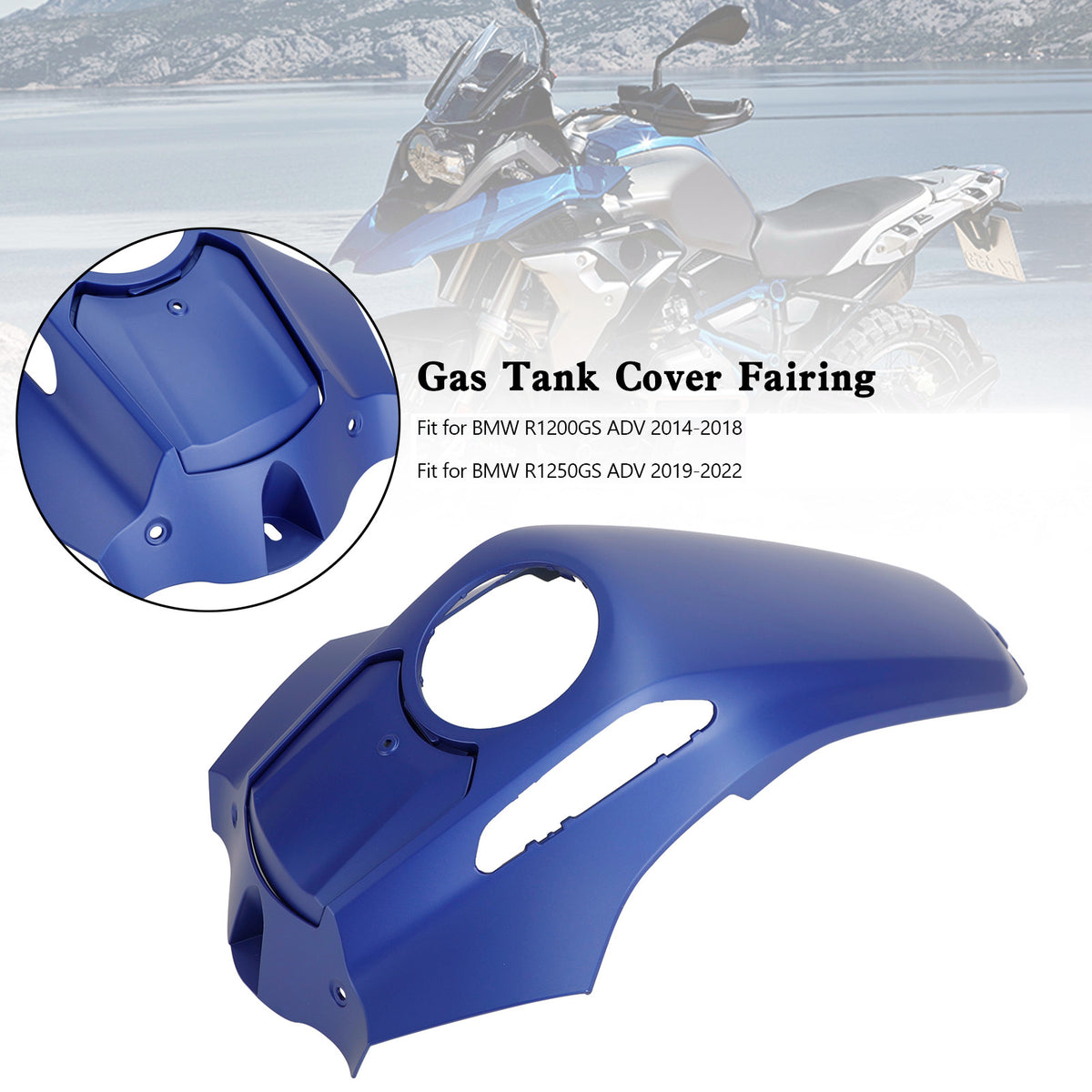 Gas Tank Cover Guard Fairing Protector For BMW R1200GS ADV R1250GS 2014-2022 Blue