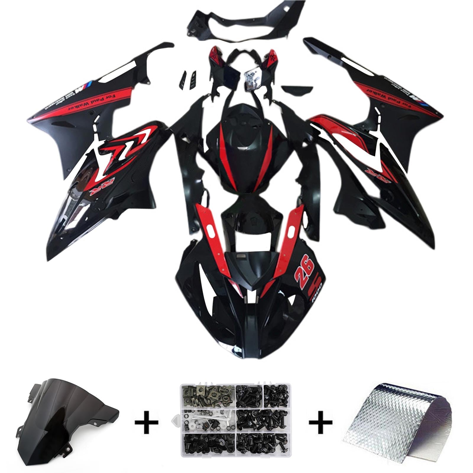 2015-2016 BMW S1000RR Fairing Kit Bodywork Plastic ABS