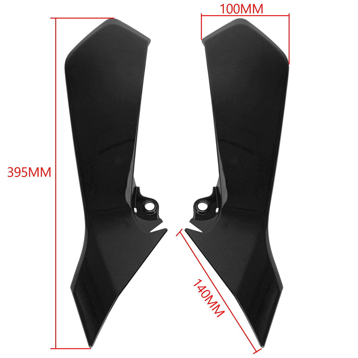 Rear Tail Side Seat Fairing Panel Cowl For Yamaha Tracer 9 GT 2021-2022 Black