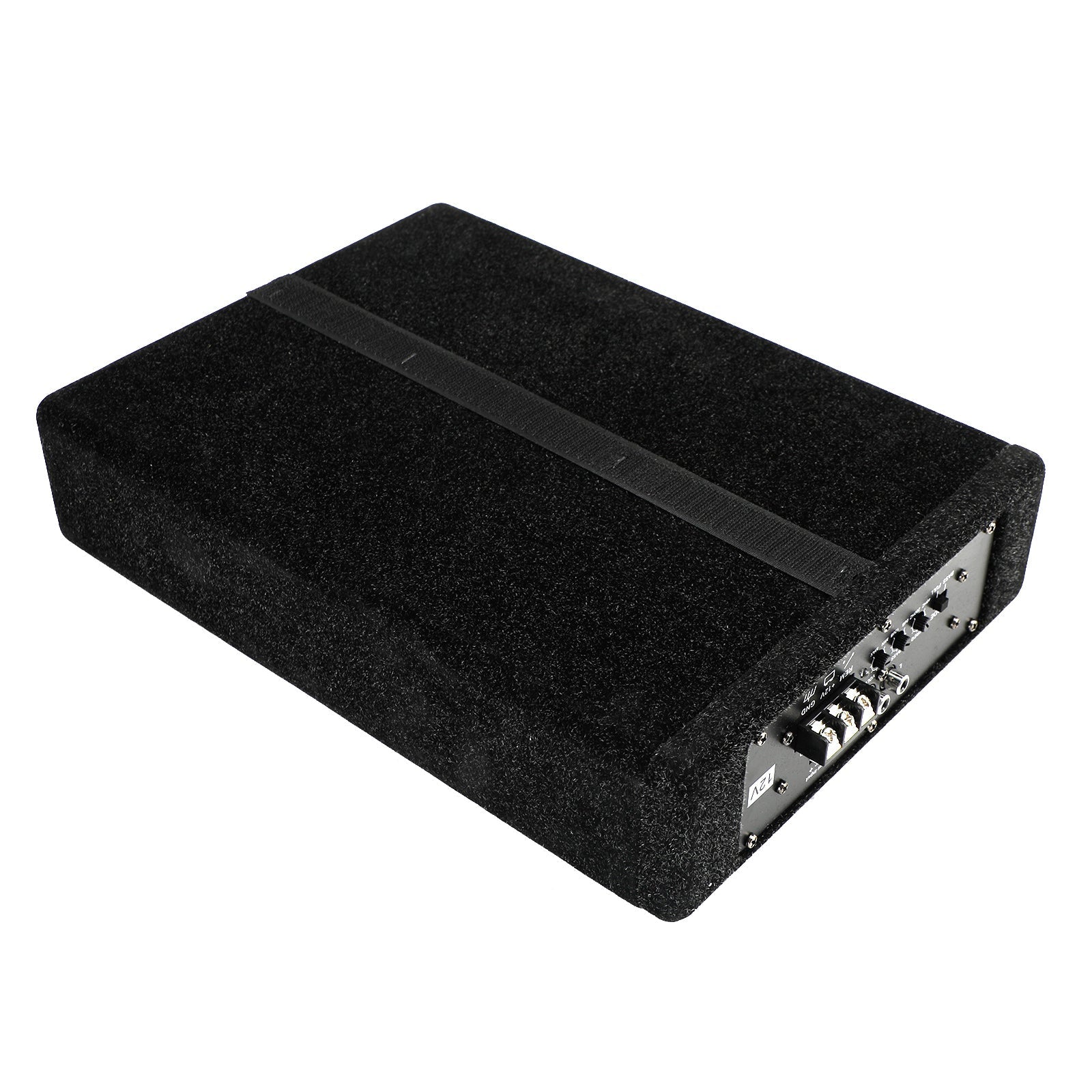 8" 600W Car Subwoofer Under-Seat Amplifier Speaker Audio Sub Woofer Slim Box US