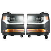 2016-2019 For Chevy Silverado 1500 Left+Right HID Xenon Projector Headlight 84388631 84181565