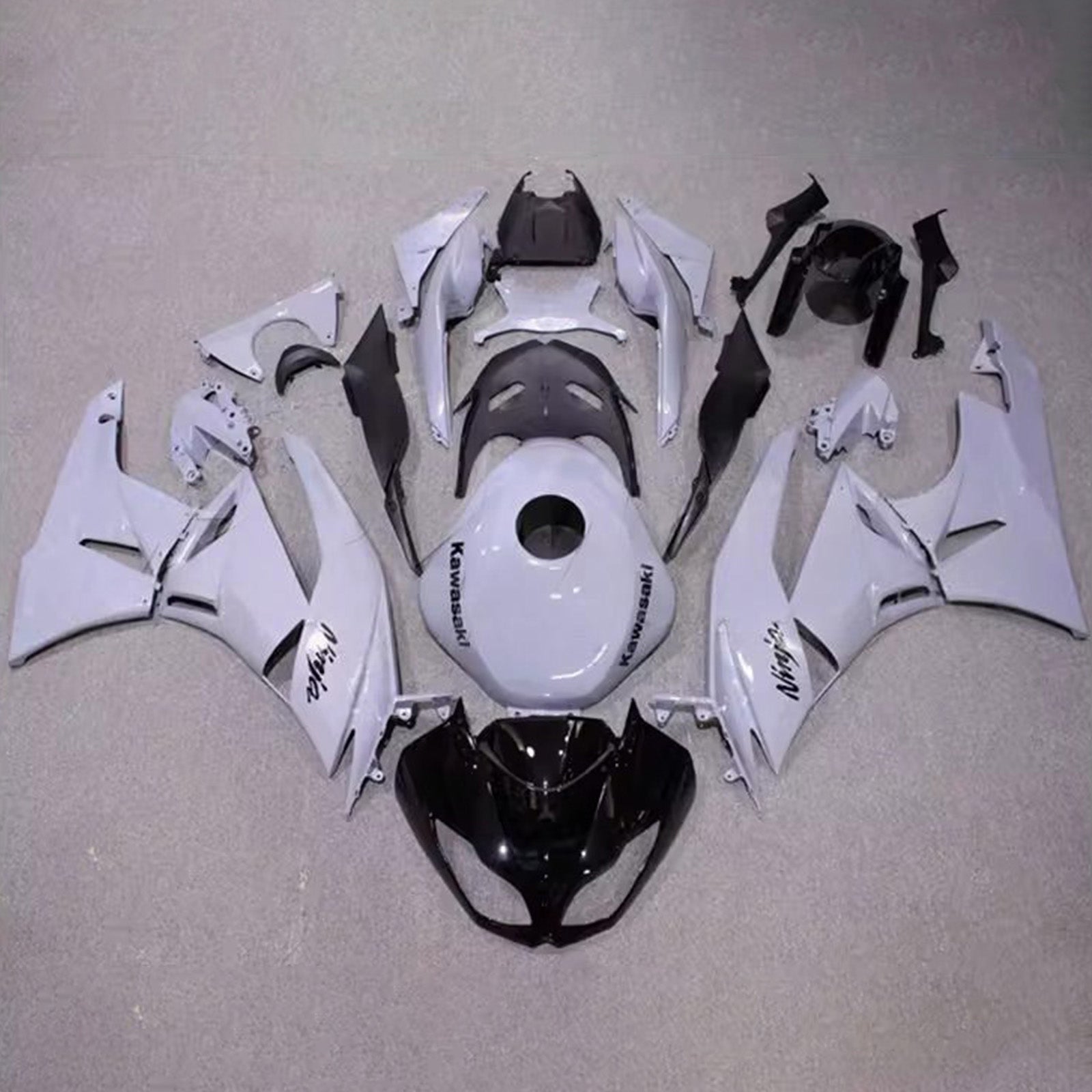Injection Fairing Kit Bodywork Plastic ABS fit For Kawasaki ZX6R 636 2009-2012