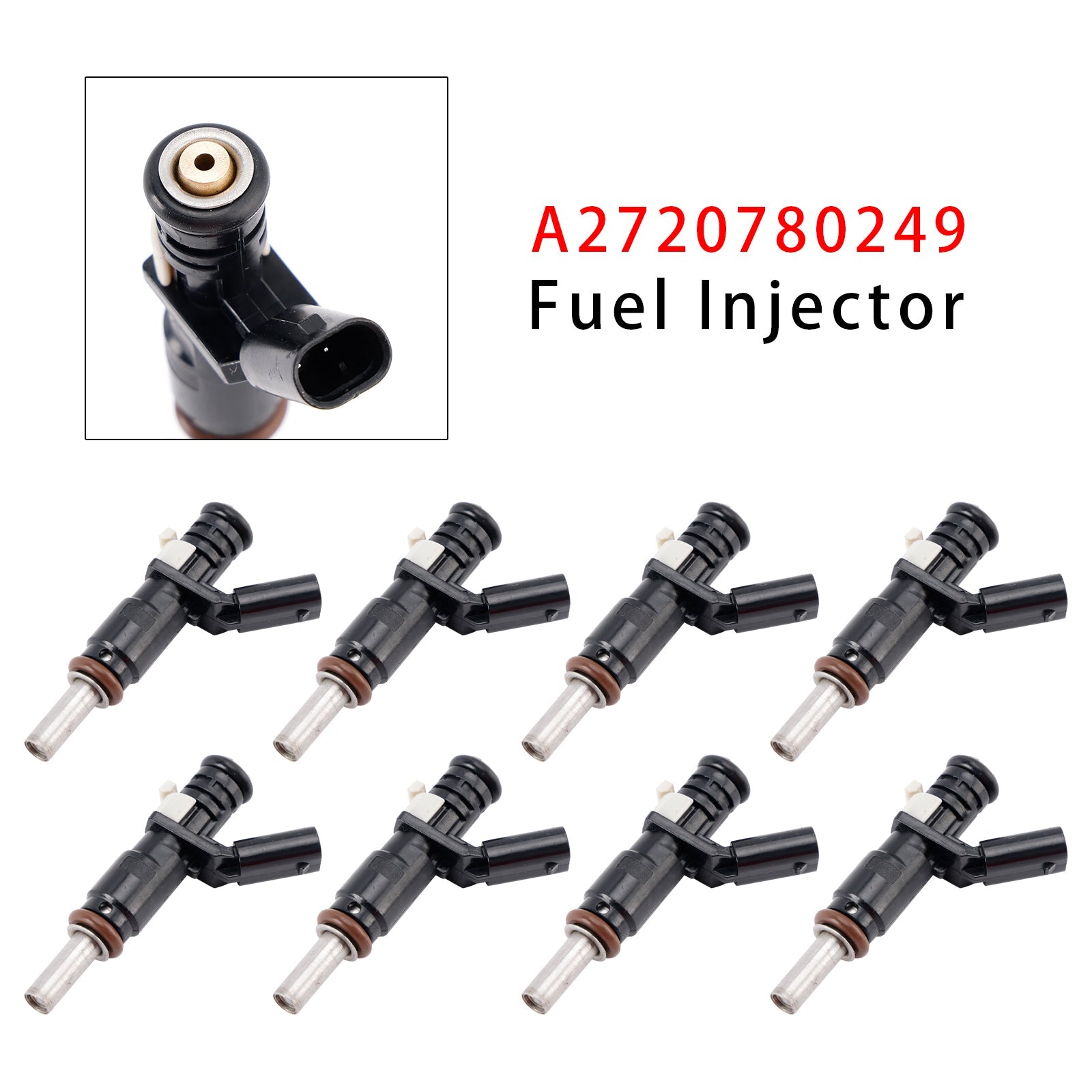 8Pcs Fuel Injector For Mercedes-Benz E350 R350 S400 C280 C300 3.5L A2720780249