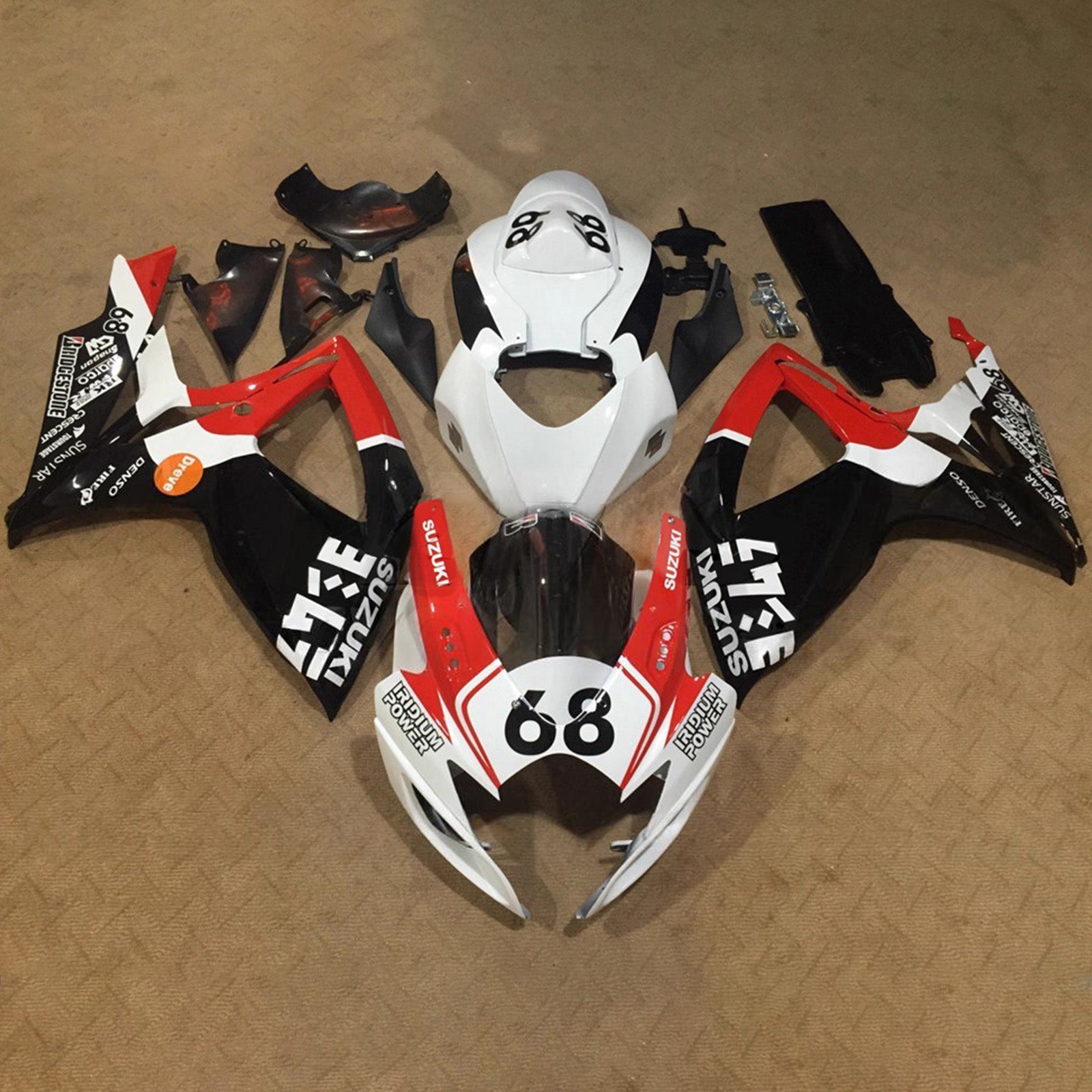 Injection Fairing Kit Bodywork Plastic ABS For Suzuki GSXR 600/750 2006-2007 K6