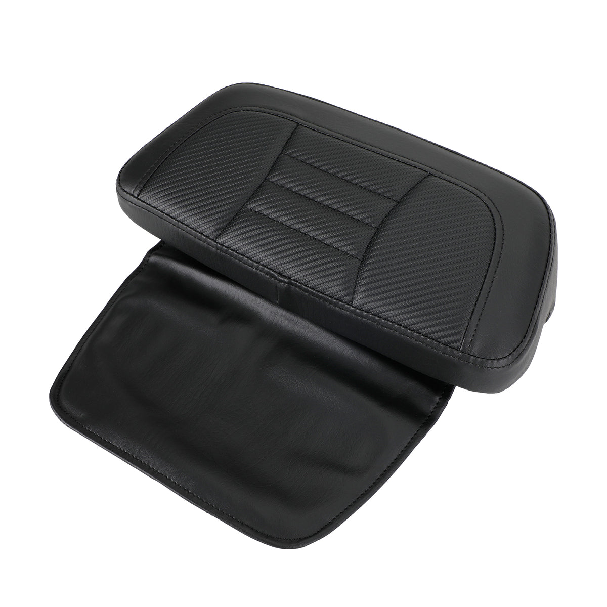 Chopped Pack Trunk Backrest Pad fit for Tour Pack Touring FL Road Glide 2014-Up