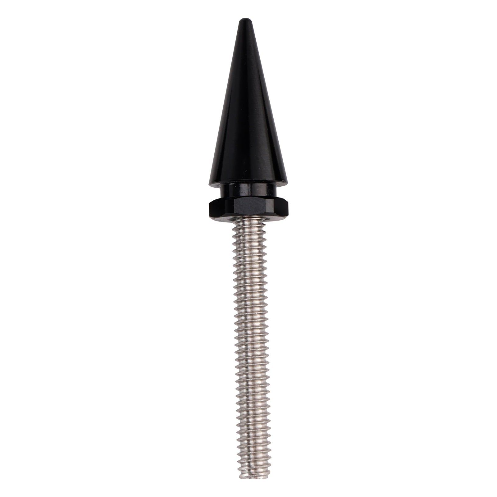 3 Spiked Windshield Bolts Black For Electra Glide Tri Glide Street Glide 14-25