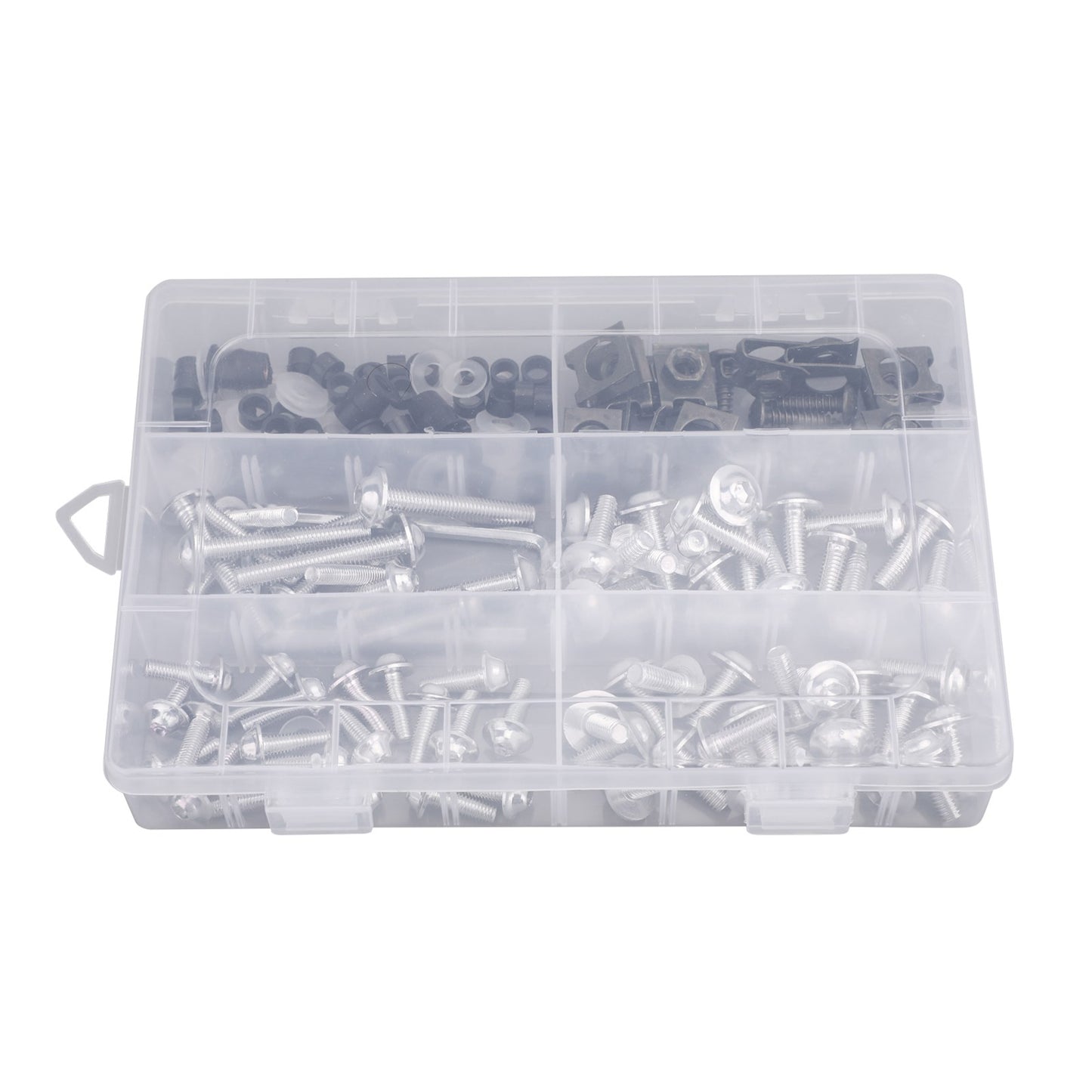 177X Fairing Fender Fastener Kit Body Work Screws Bolts Washers Motorcycle SIL