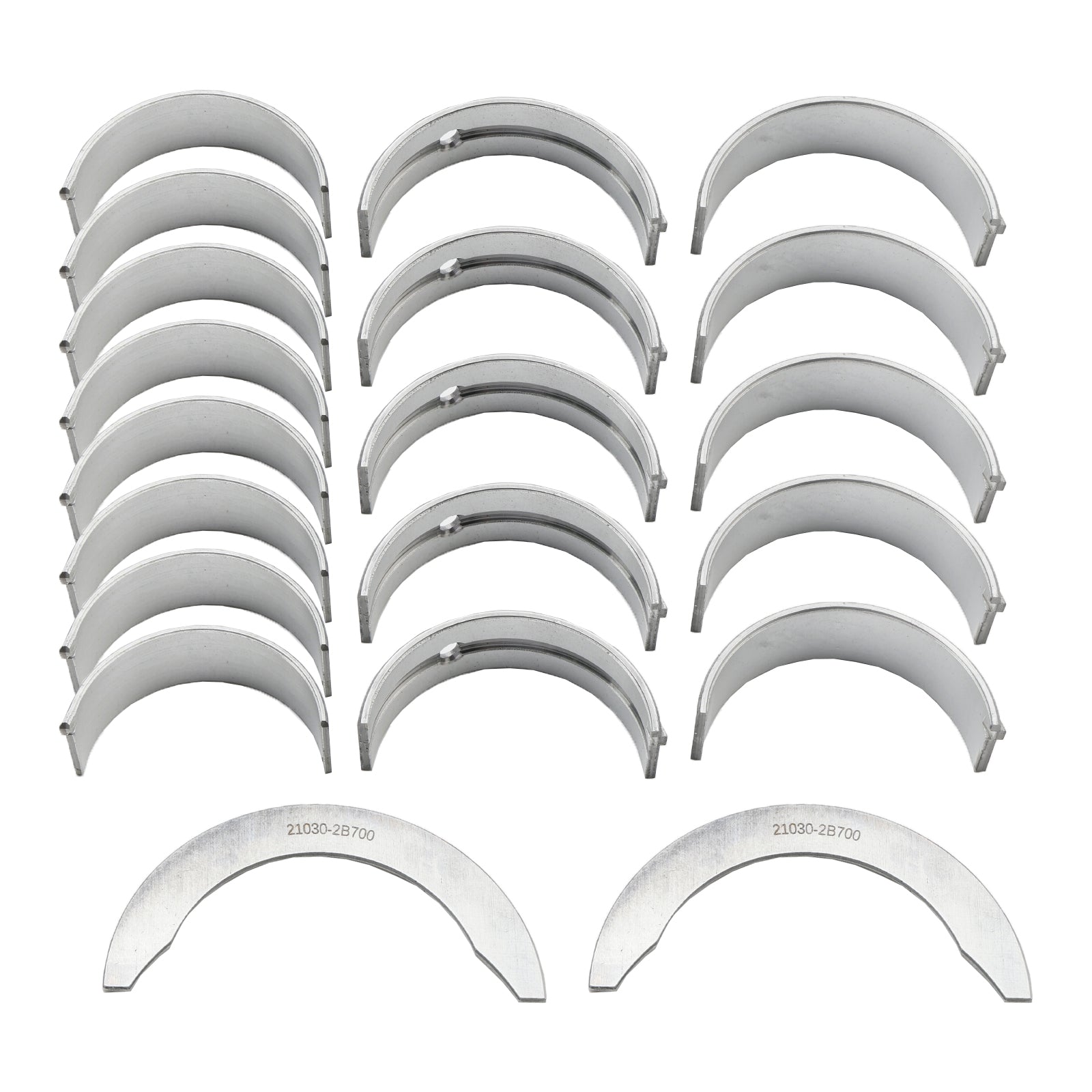 2012–2018 Hyundai Veloster (FS) G4FJ 1.6L Crankshaft & Connecting Rods & Bearings 23510-2B700