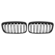 2018-2021 BMW 2 Series F45 F46 Gloss Black Front Kidney Grill Grille 2PCS