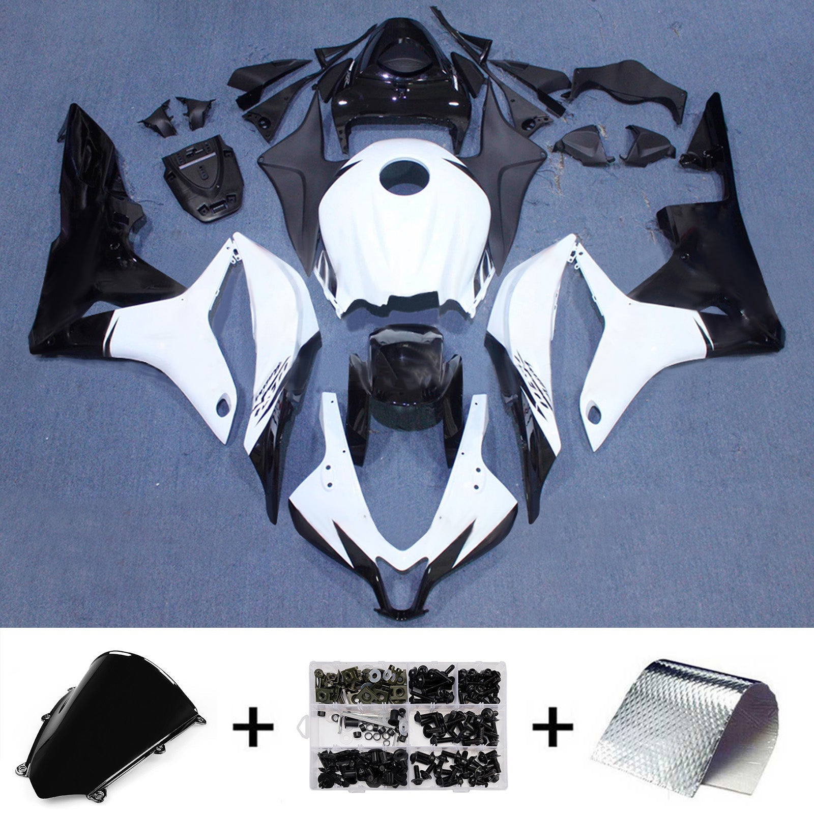 Injection Fairing Kit Bodywork Plastic ABS For Honda CBR600RR 2007-2008 F5