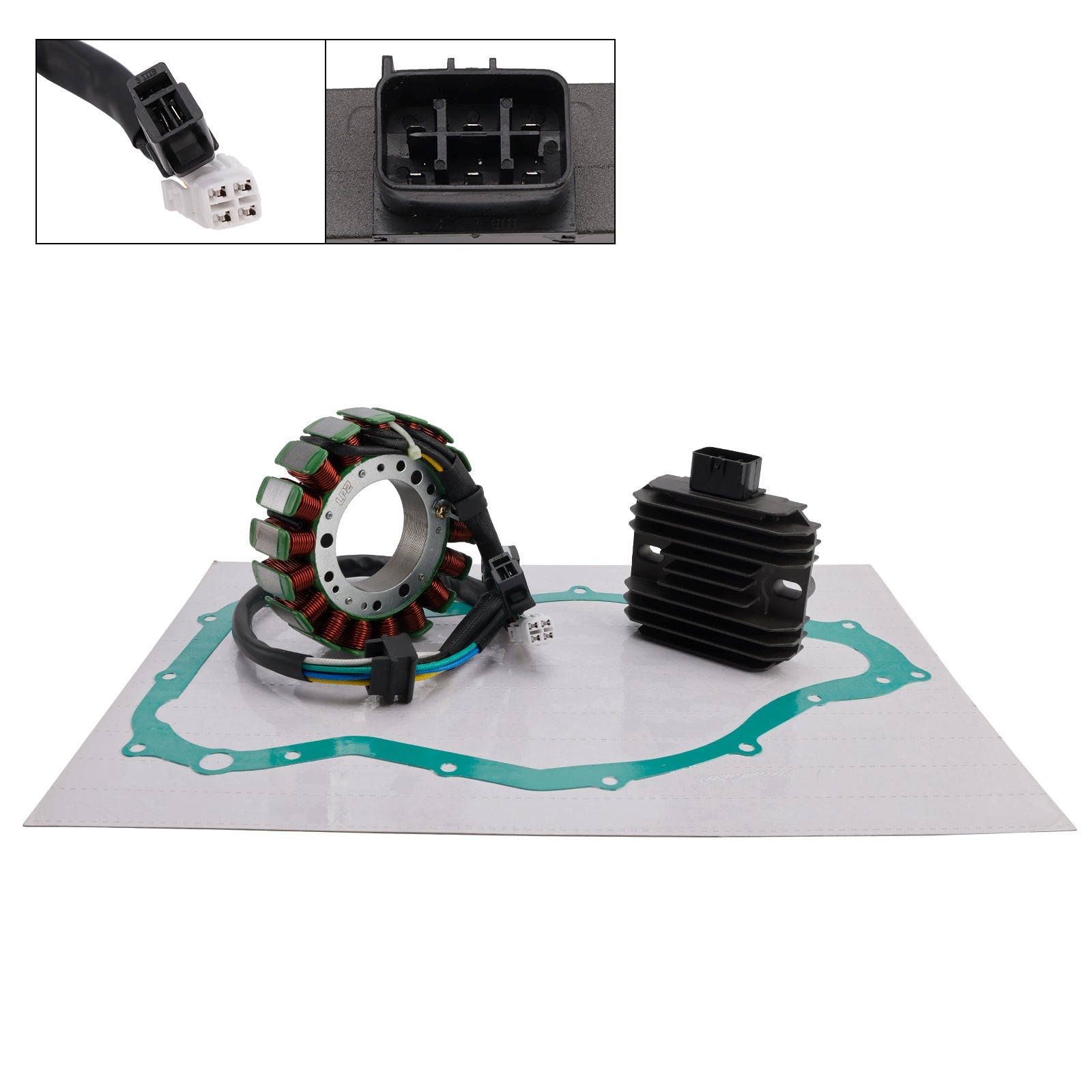 2002-2007 for Suzuki LT-A 500 F Vinson 4x4 Stator Regulator Rectifier & Gasket 32101-09F40