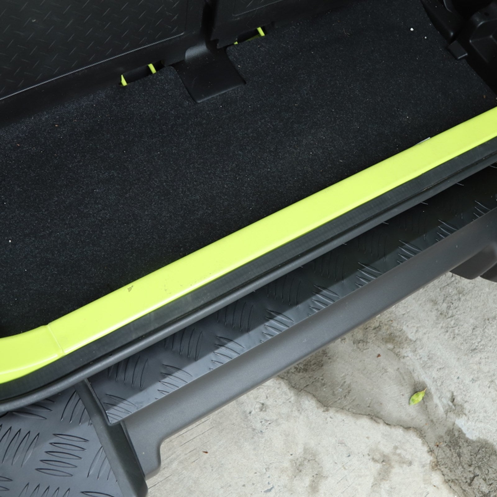 2019 -2023 Suzuki Jimny Black Alloy Rear Bumper Protector Guard Panel Trim Generic
